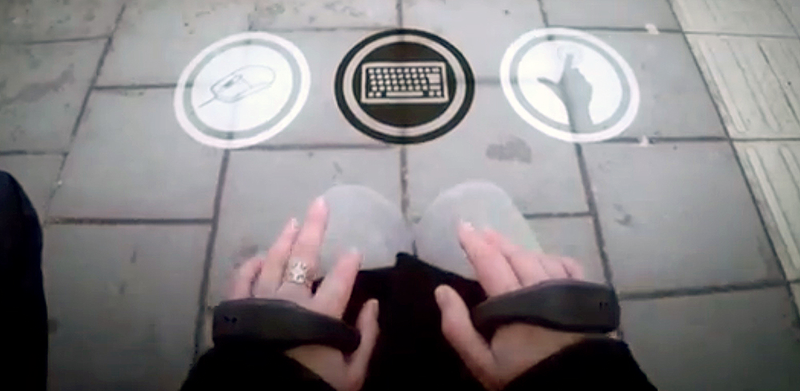 Illustration for article titled Este concepto de teclado de realidad virtual se lleva en dos pulseras